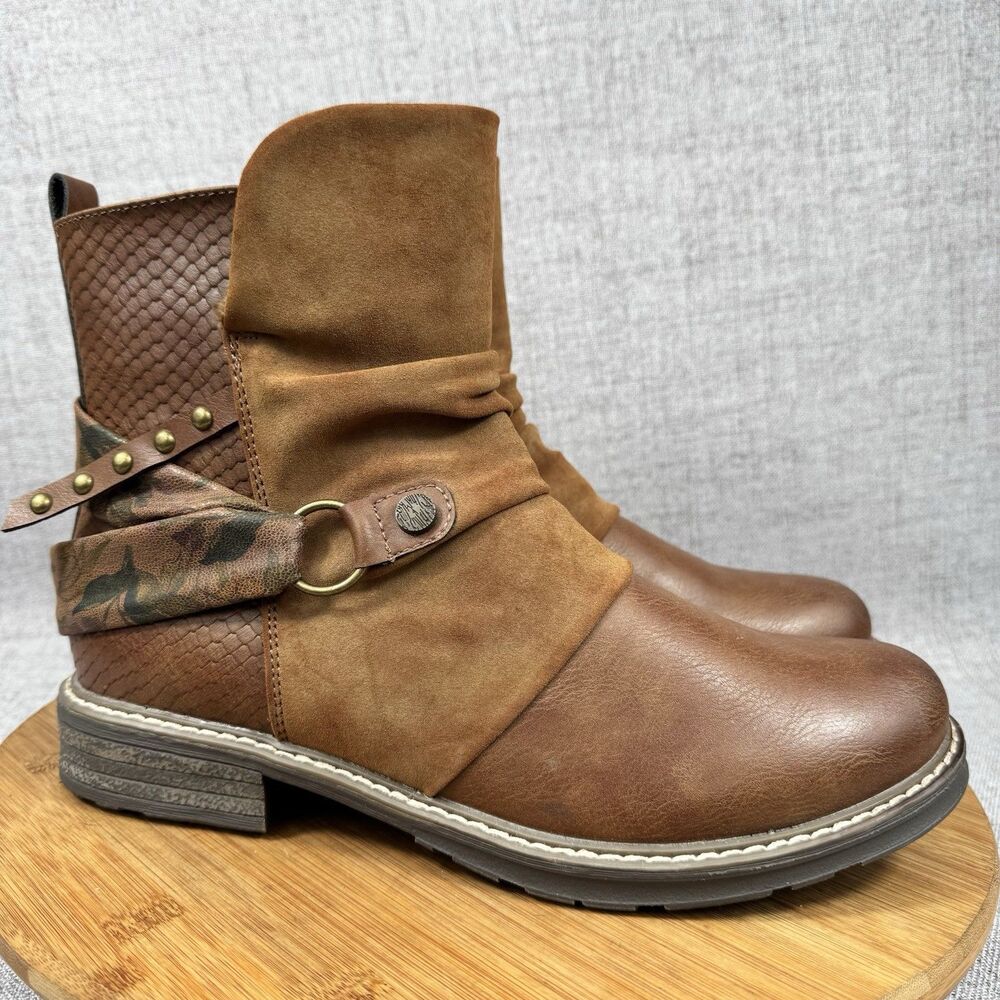 Patrizia By Spring Step Boots Women's Size 9.5-10 EU 41 Gossifleur
